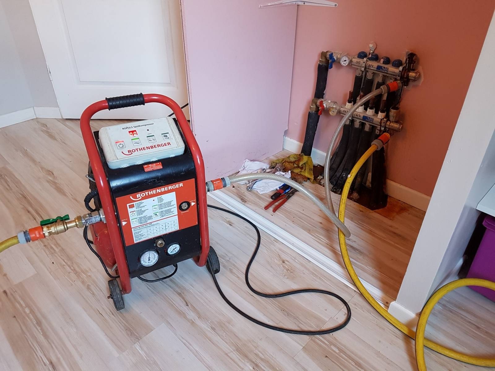 Madenler Protherm Hermetik Şofben Petek Temizliği